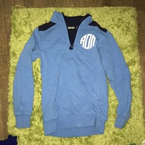 Alpha Omicron Pi quarter zip